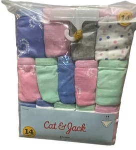 NEW Cat & Jack 14 Pack Girls Bikinis Underwear New In Package - Picture 1 of 2