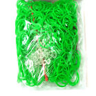 Loom Bands 6000 Rubber Bands Loom Band 240 S Clips Lots Green Color