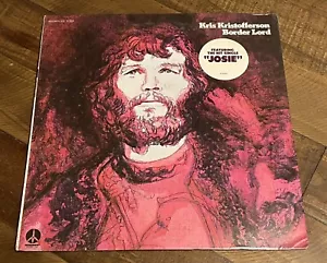 KRIS KRISTOFFERSON, BORDER LORD W/ Hype Sticker USA New Old Stock Sealed LP (A) - Picture 1 of 6