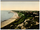 Angleterre. Isle of Wight. Totland Bay.  Vintage photochrom by P.Z, Photochrom Z