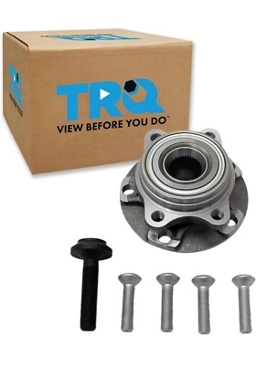 Conjunto de buje y cojinete de rueda delantera TRQ para Audi VW nuevo Foto 1 de 4