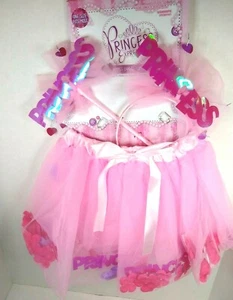 Conjunto Disfraz Princesa Rosa Falda, Varita y Diadema Edades 4-8 Niño Nuevo - Imagen 1 de 6