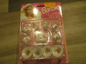 RARE! "BARBIE 13 PIECES CHINA TEA SET : SERVICE A THE CHINOIS" 1992 - Picture 1 of 1
