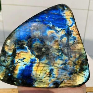 Natural Labradorite Quartz Crystal Freeform Mineral Specimen Healing 1240g - Picture 1 of 11