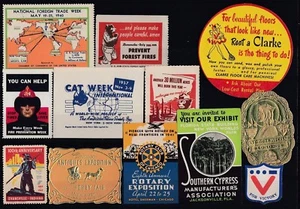 F-EX7004 US CINDERELLA STAMPS LOT. 1930-1950. MNH. - Picture 1 of 1