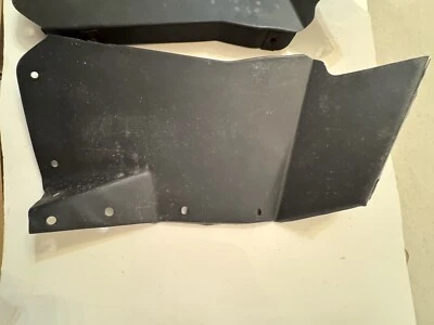 1966-67 Pontiac GTO Lemans Front Inner Fender Splash Shields RH & LH For AC Cars - Image 1 of 4