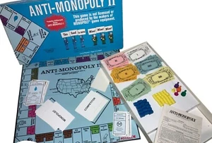 Anti-Monopoly II -1985 ed. The Ungame Co. - Picture 1 of 10