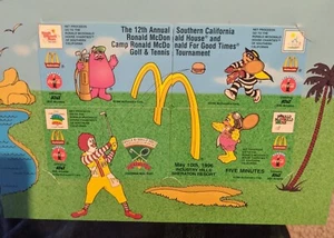 1996 McDonald's Special Event Limited Edition Card Show Phone Card set of 4 - Picture 1 of 3