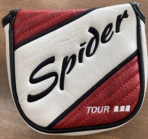 Spider Tour III Mazo Putter Cubierta Rojo Blanco Con Tapa Magnética 🕷️ Moda - Imagen 1 de 3