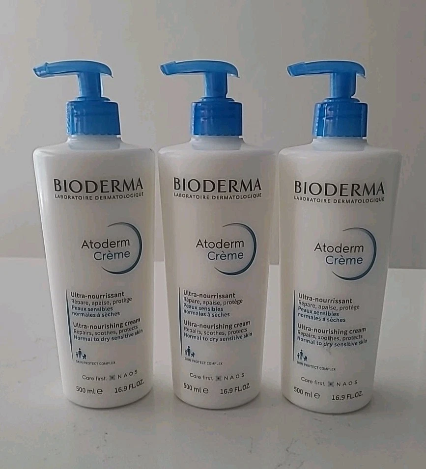 Bioderma "Atoderm Creme" Ultra Lotion Normal to Dry Sensitive Skin 16.9 oz.