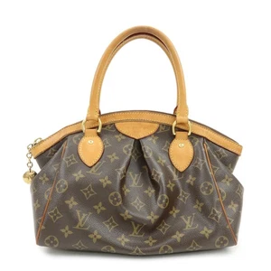 Louis Vuitton Monogram Tivoli PM Handtasche Schultertasche Braun M40143 Gebraucht F/S - Bild 1 von 24