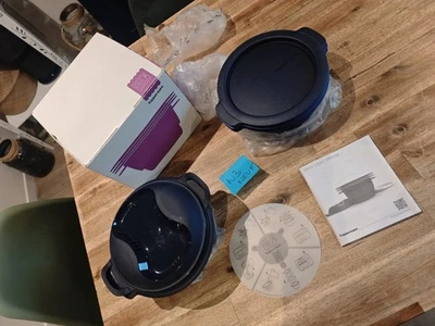 Tupperware Cuisson Vapeur Micro-Ondes Micro Urban Millenial Riz, Pâtes...N3 Neuf - Photo 1/4