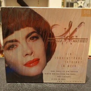 Mireille Mathieu. Ein Sonnenstrahl Ertrinkt Im Meer 3 x CD New & Sealed - Picture 1 of 5