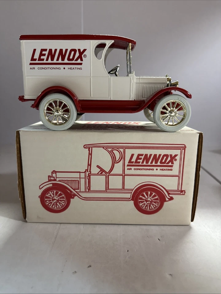 ERTL Lennox Furnace 1923 1/2 Ton Chevy Delivery Van Coin Bank New Free Shipping - Image 1 of 4