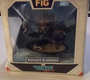 Q Fig Rocket Racoon and Groot Marvel Guardians of The Galaxy Vol. 2 - Picture 1 of 6