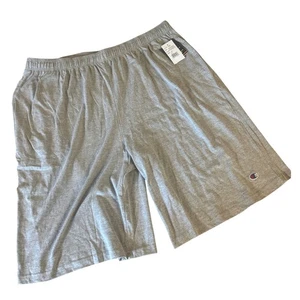 Champion Jersey Shorts Uomo 2XLT Oxford Grigio Elastico Vita Nuovo con etichette Vestibilità Alta - Foto 1 di 5