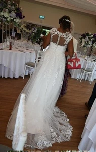 Wedding Dress Size 10-12 - Picture 1 of 6