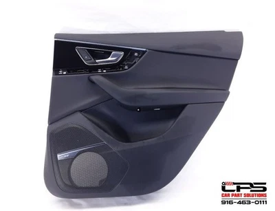 Audi Q7 y SQ7 2017-2019 4M panel de puerta de pasajero trasero derecho negro Bose OEM Foto 1 de 4