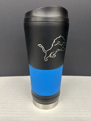 Vaso aislado de 24 oz con aislamiento de bebidas frías calientes con logotipo de Detroit Lions Team nuevo Foto 1 de 4