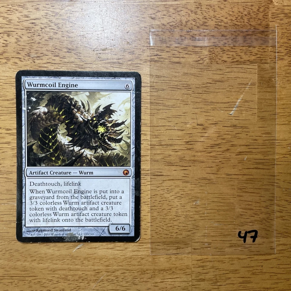 ⚙️Wurmcoil Engine Scars of Mirrodin MTG Oversize Magic Player Rewards Program 47 - Image 1 of 4