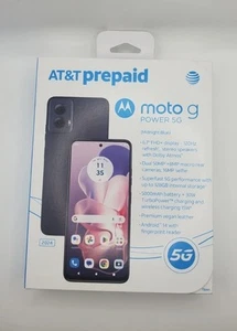 NUEVO Smartphone Motorola Moto G Power 5G 2024, 128GB, Azul Medianoche At&t Prepago - Imagen 1 de 2