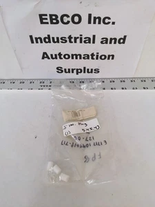 .5 IN. PLUG ORFICE IN METERED DRAIN OPT, WHITE, LOT OF 3 - Picture 1 of 5