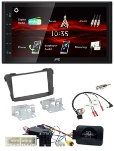 JVC USB Bluetooth Lenkrad DAB 2DIN Autoradio für Hyundai i40 VF ab 16 schwarz - Bild 1 von 10