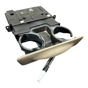 Ford F-250 F-350 1999-2004 Excursion tablero extraíble portavasos bronceado OEM - Imagen 1 de 4