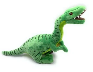 Coelophysis Dino Dinosaur Plush Toy Stuffed Animal Fabric 44cm Green - Picture 1 of 3