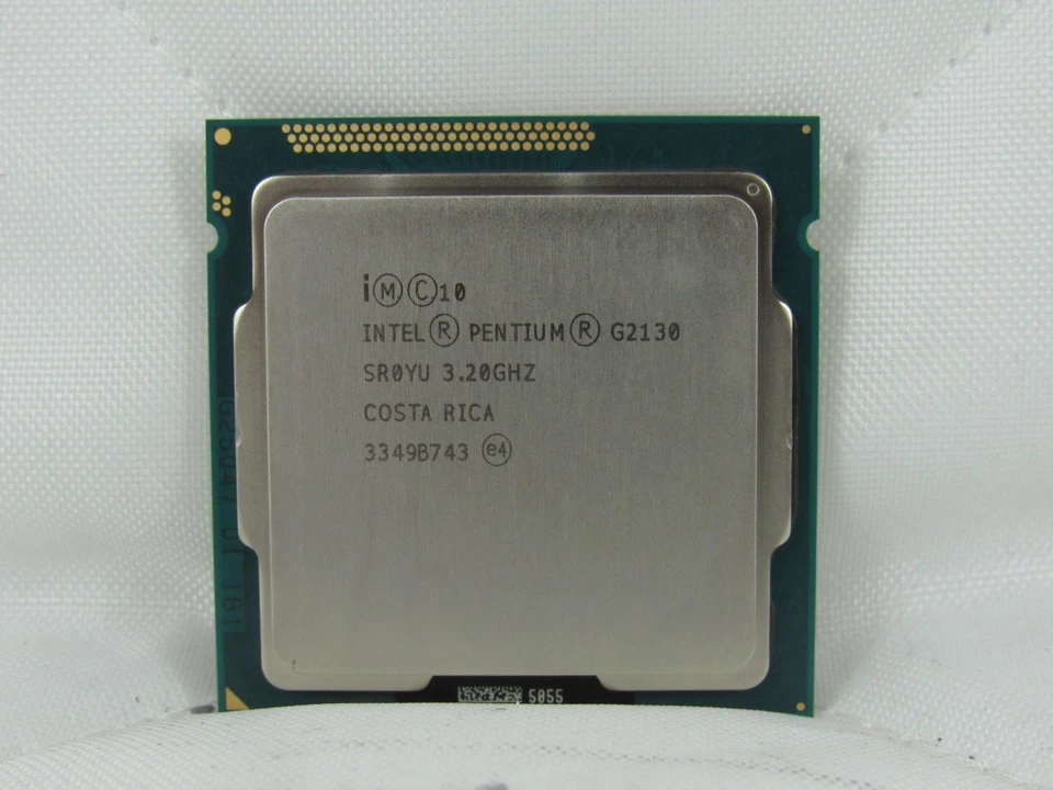 Intel Pentium G2130 3.2ghz Dual Core CPU Processor SR0YU - Image 1 of 1