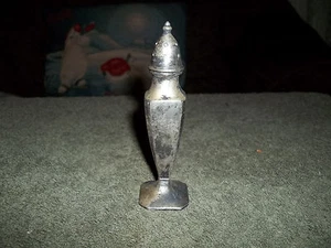 Seltener antiker Vintage versilberter Salzstreuer C.S. Co. - Bild 1 von 4