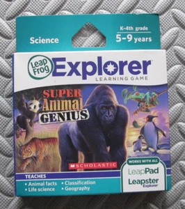 Super Animal Genius Game Cartridge for Select LeapFrog Devices - Picture 1 of 2