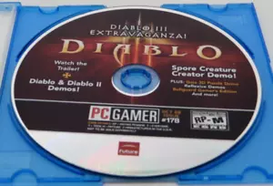 PC Gamer Disc #178 OCT 2008 Diablo III / Diablo & Diablo II Demos! - Picture 1 of 1