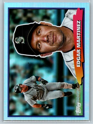 Edgar Martinez 2022  Topps Archives 1988 Topps Big Foil  #88BF-32 Seattle - Image 1 of 2