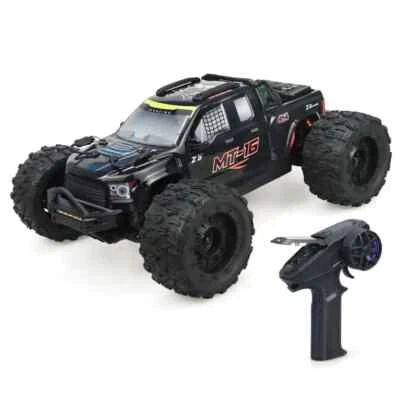 Racing MT-16 1/16 RC Truck Brushless 3S 80km/h 2.4G 4WD Car Truck Road Car Toys - Image 1 of 4