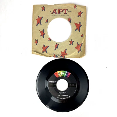 THE ELEGANTS- "LITTLE STAR"/"GETTING DIZZY"- APT Records 45rpm 25005 - Image 1 of 2
