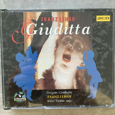 LEHAR: Giuditta - Franz Léhar / Wien 1942 (2-CD-Box BelAge BLA 103.352 / neu) - Bild 1 von 3