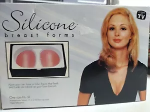 Silicone Breast Forms One Size Fits All. As Seen On TV - Picture 1 of 3