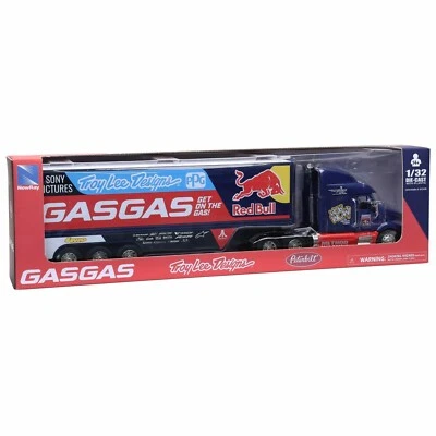 New Ray Team Truck  Gas Racing 1:32 + 1:12 barcia  GAS GAS supercross model bike - Image 1 of 4