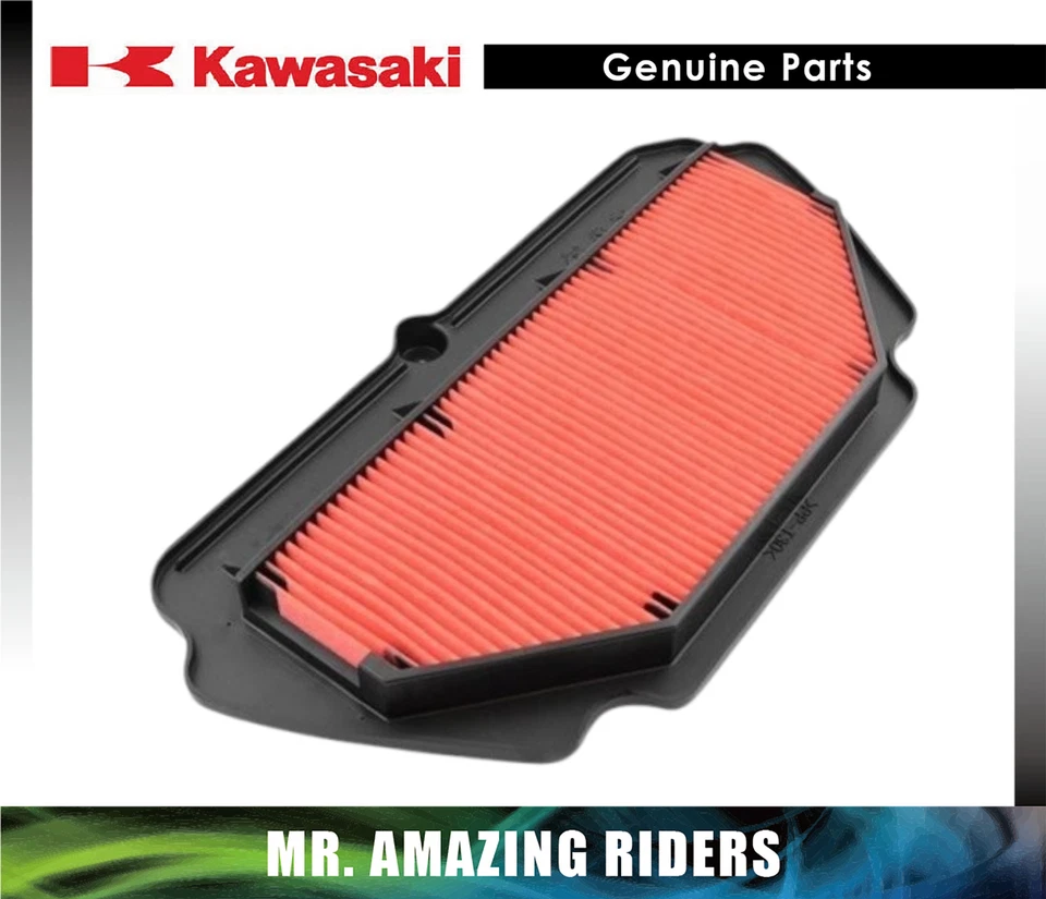 ELEMENTO FILTRO AIRE KAWASAKI ORIGINAL OEM 2009-2025 NINJA ZX-6R 11013-0036 Foto 1 de 1