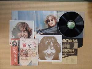 John Lennon – Walls And Bridges EAS-80065 Japan 2 insert Inner Poster Obi NM - Picture 1 of 18