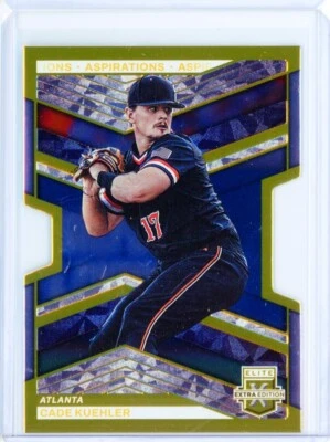 2023 Panini Elite Extra Edition CADE KUEHLER Gold Aspirations Rookie RC 15/24 - Image 1 of 2