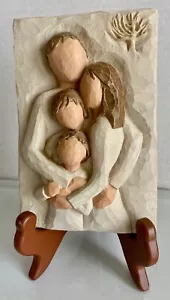 Demdaco Willow Tree FAMILY A LIFETIME OF LOVE Plaque 2001 by Susan Lordi - Picture 1 of 9