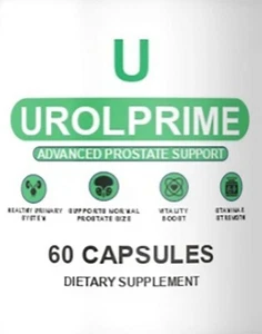 UrolPrime Advancd Prostata Gesundheitsunterstützung 60 Kapseln Original Urol Prime - Bild 1 von 1
