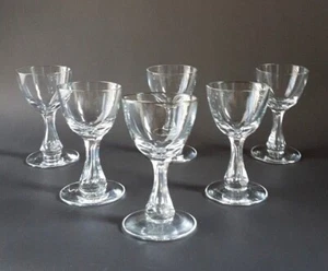 Orrefors CORONATION 3/4 oz. Shot Glasses Set of 6 - Picture 1 of 5