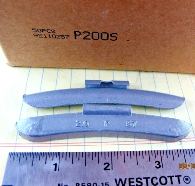 Caja de (50) rueda de equipo perfecto recubierta de plata pesa 2 onzas P200S tipo P Foto 1 de 4