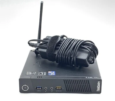 Lenovo ThinkCentre M93P Tiny i5-4570T 2.9GHz 12GB 500GB SSD Win10P PC WiFi A/C - Image 1 of 4