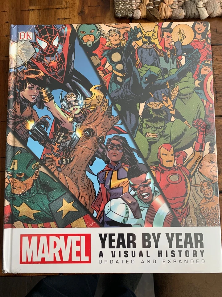 Marvel Year by Year a Visual History Updated and Expanded 2018 DK Books
