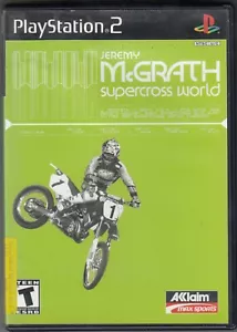 JEREMY McGRATH SUPERCROSS WORLD (2001) Playstation 2 PS2 Acclaim Complete Manual - Picture 1 of 2