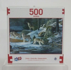 Wildlife Cry Wolf Wölfe Puzzle von TCG Toys Alter 14+ versiegelt 500 Teile - Bild 1 von 4